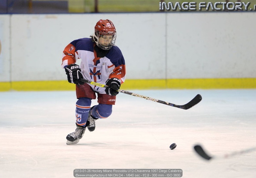 2013-01-26 Hockey Milano Rossoblu U12-Chiavenna